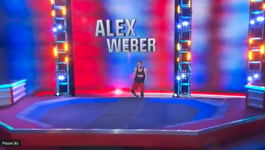 Ninja Warrior Alex Weber